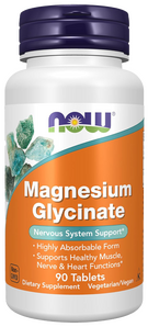 Магний Now Magnesium Glycinate 90 таб