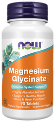 Магний Now Magnesium Glycinate 90 таб