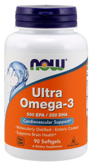 Омега 3 Now Ultra Omega-3 500 EPA/250 DHA 90 капс