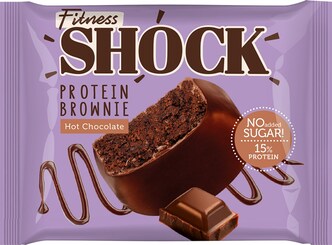 Брауни FitnesSHOCK Protein Brownie 50 гр