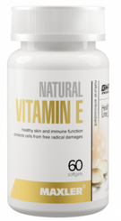 Витамин Е Maxler Natural Vitamin Е 60 капс