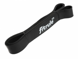 Фитнес-резинка (эспандер) FITRULE 25 кг, черная