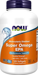 Омега 3 NOW Super Omega EPA 120 капс
