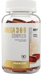 Омега 3-6-9 Maxler Omega 3-6-9 Сomplex 90 капс