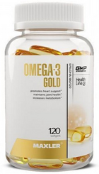 Омега 3 Maxler Omega-3 Gold 120 капс