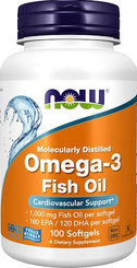 Омега 3 NOW Omega-3 1000 мг 100 капс