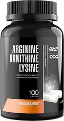 Аргинин Maxler Arginine Ornithine Lysine 100 капс