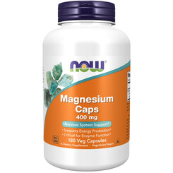 Магний Now Magnesium 400 мг 180 капс