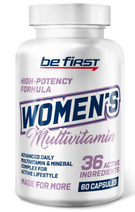 Мультивитамины Be First Women`s Multivitamin 60 капс 
