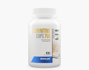 Л-карнитин Maxler L-Carnitine 750 мг 100 капс  