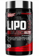 Жиросжигатель Nutrex Lipo-6 Black Ultra Concentrate 60 капс