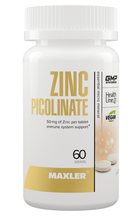 Цинк Maxler Zinc Picolinate 50 мг 60 таб