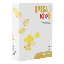 Омега 3 Maxler Omega-3 Kids 30 капс