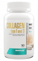 Коллаген Maxler Collagen Type I & III 90 таб