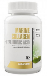 Коллаген Maxler Marine Collagen + Hyaluronic Acid 60 капс