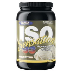 Протеин изолят Ultimate Nutrition Iso Sensation 910 гр