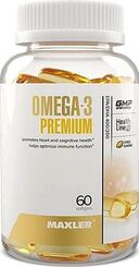Омега 3 Maxler Omega-3 Premium 60 капс