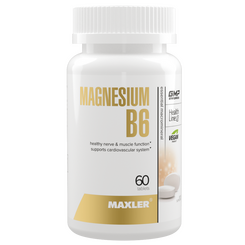 Магний Maxler Magnesium B6 60 таб