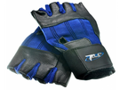 Перчатки мужские Trec Nutrition Classic Stripe, синие